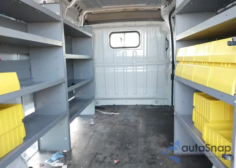 2025 Ram Promaster 2500 Tradesman High Roof 159 Wb W/Pass Seat z USA, uszkodzony, nr VIN 3C6LRVDG7SE532144